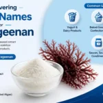 Discovering Other Names for Carrageenan and Its Uses