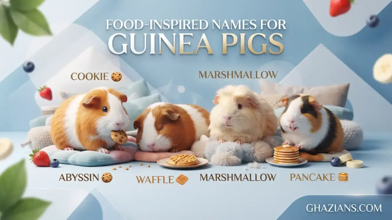 Food-Inspired Names for Guinea Pigs