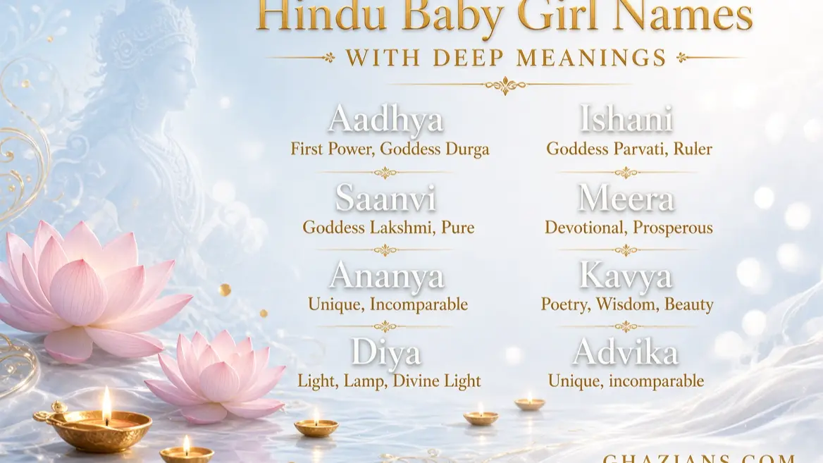 Hindu Baby Girl Names with Deep Meanings