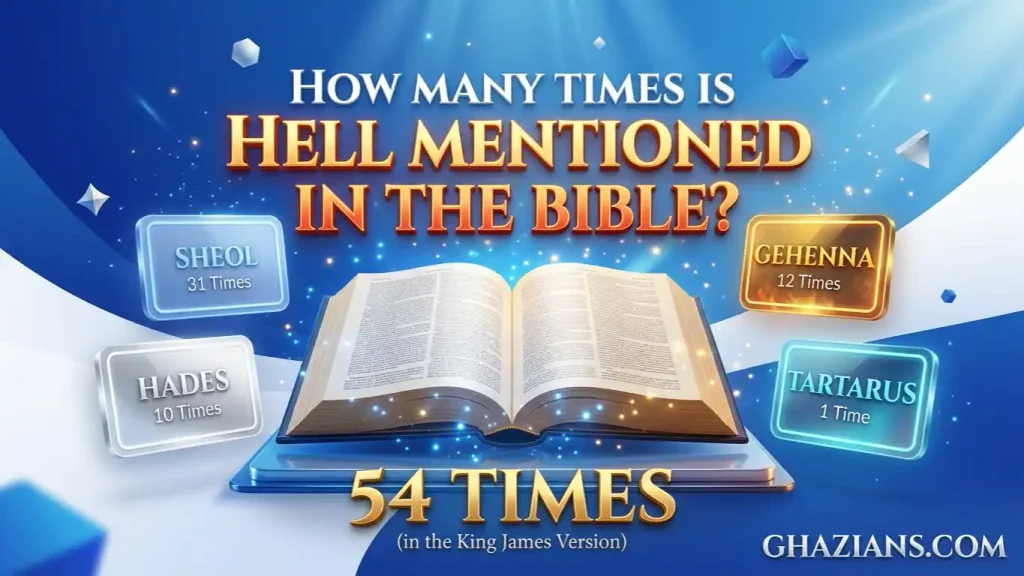 how many times is hell mentioned in the bible