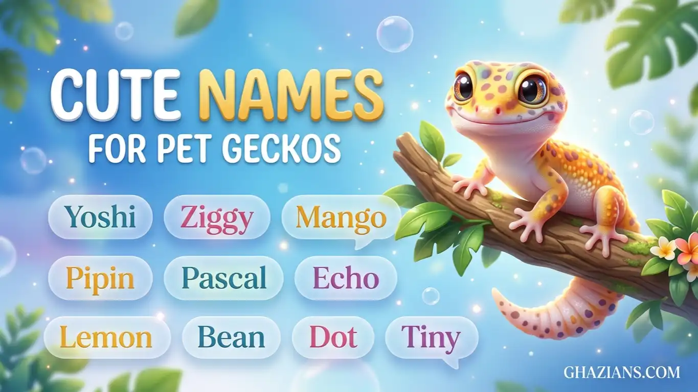 How to choose a gecko name