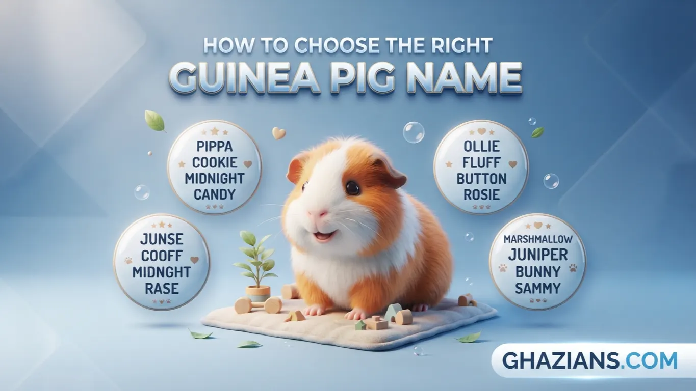 How to Choose the Right Guinea Pig Name