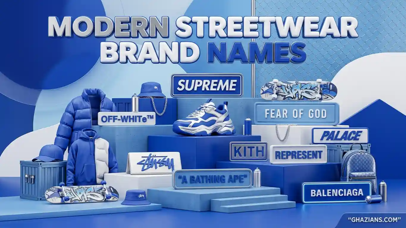 Modern Streetwear Brand Names