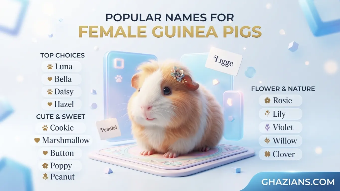 Names for Guinea Pigs Female