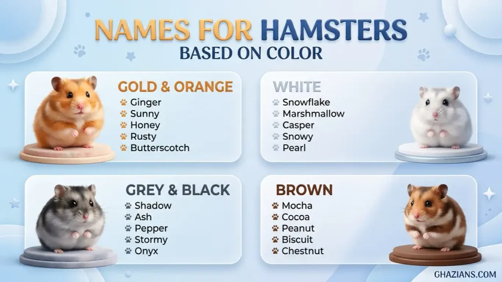 Names for Hamsters Based on Color