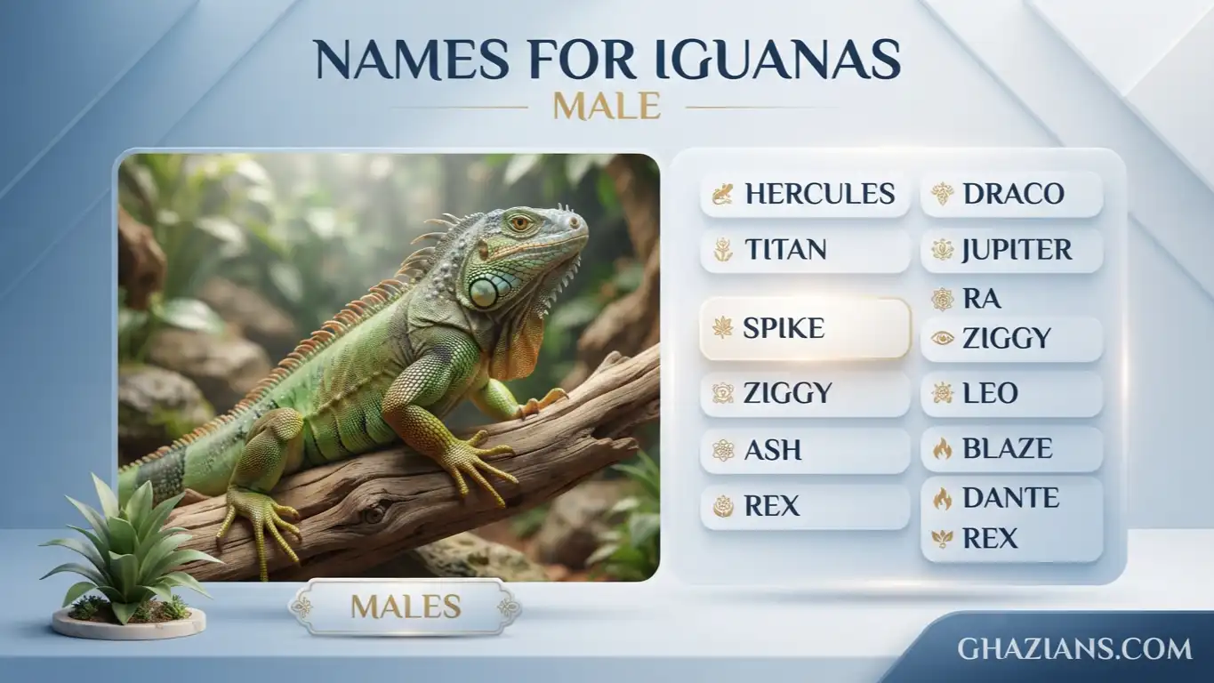 Names for Iguanas Male