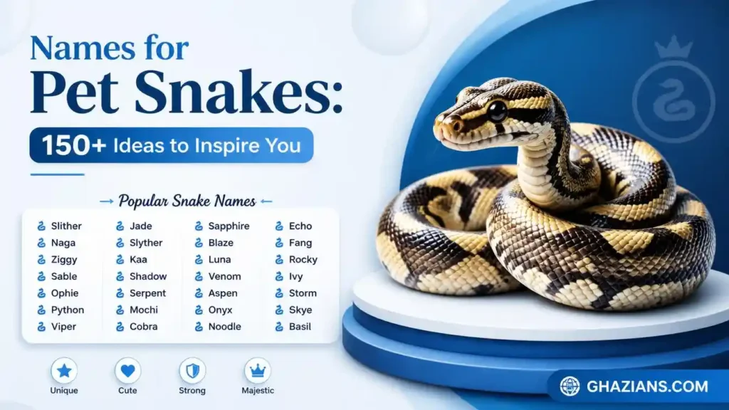 Names for Pet Snakes: 150+ Ideas to Inspire You