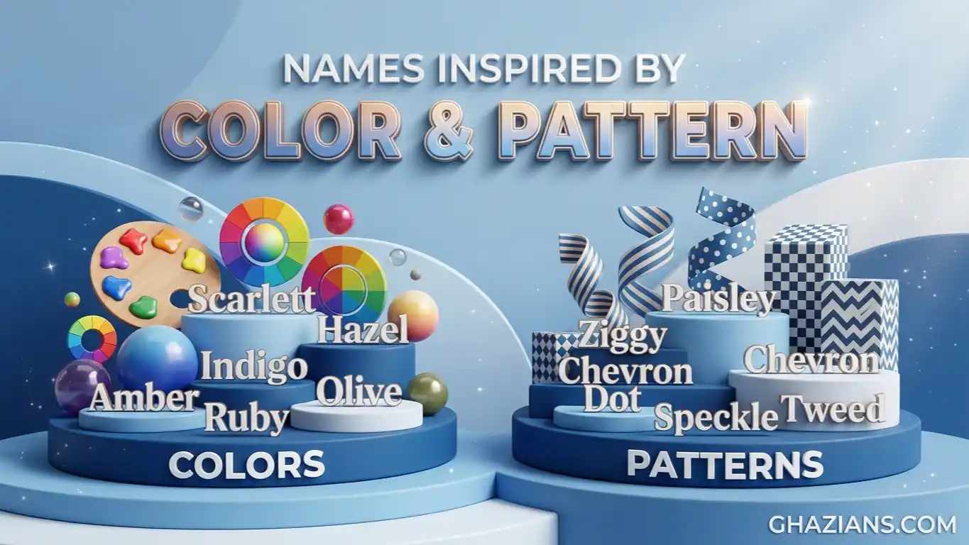Names Inspired by Color and Pattern