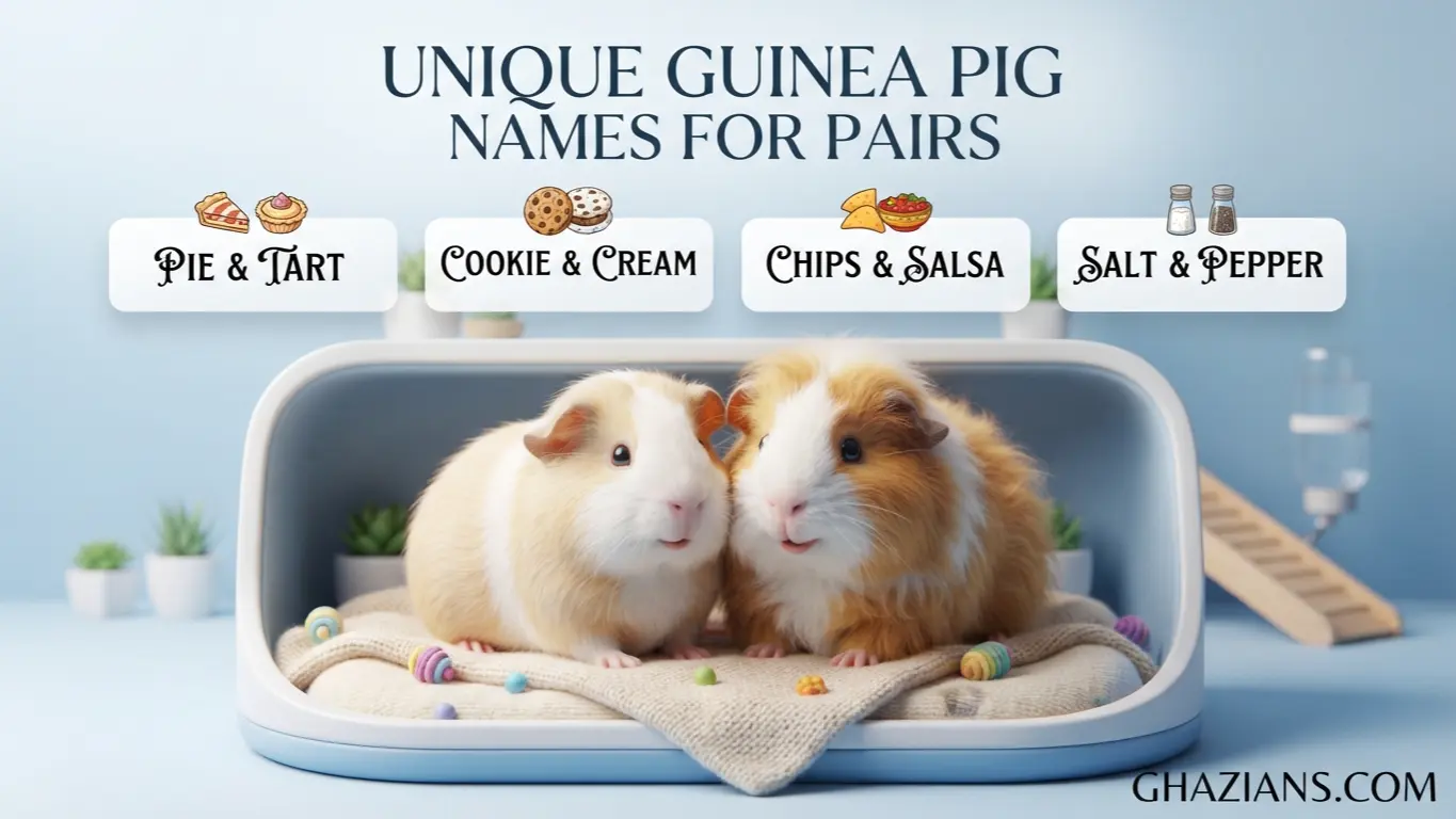 Unique Guinea Pig Names for Pairs