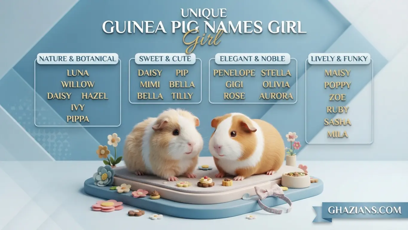 Unique Guinea Pig Names Girl