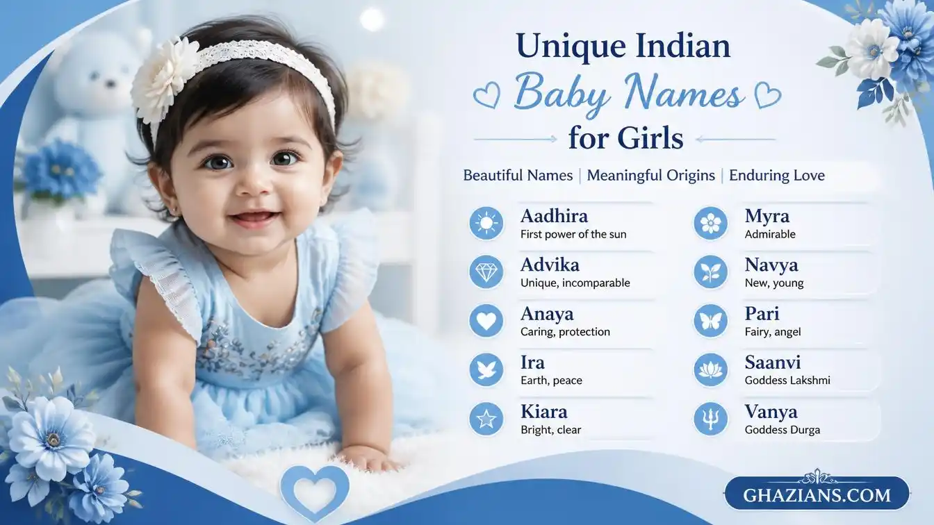 Unique Indian Baby Names for Girls